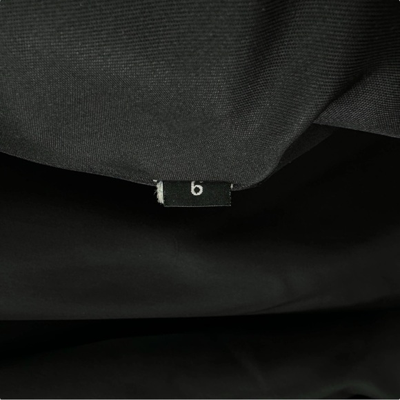 Vintage Searle Blatt Studio Black Fur Trimmed Wool Coat sz 6 - Picture 5 of 7